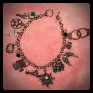 Supernatural theme Charm Bracelet